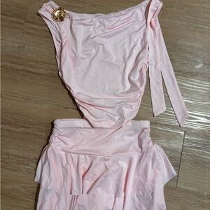 Elegant Pink Women's Skirt